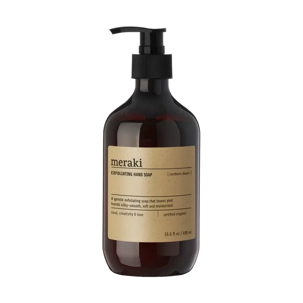 Meraki eksfolierende håndsåpe 490 ml v:4530746