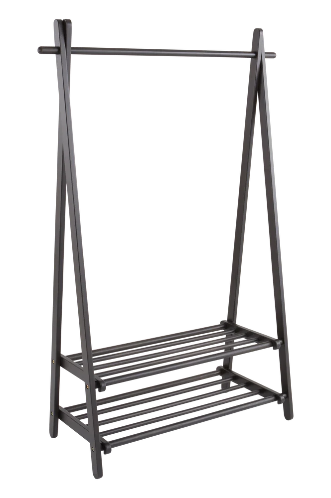 COLE klesstativ – 2 skohyller – Svart m v:6094217 COLE klesstativ – 2 skohyller – Svart m v:6094217