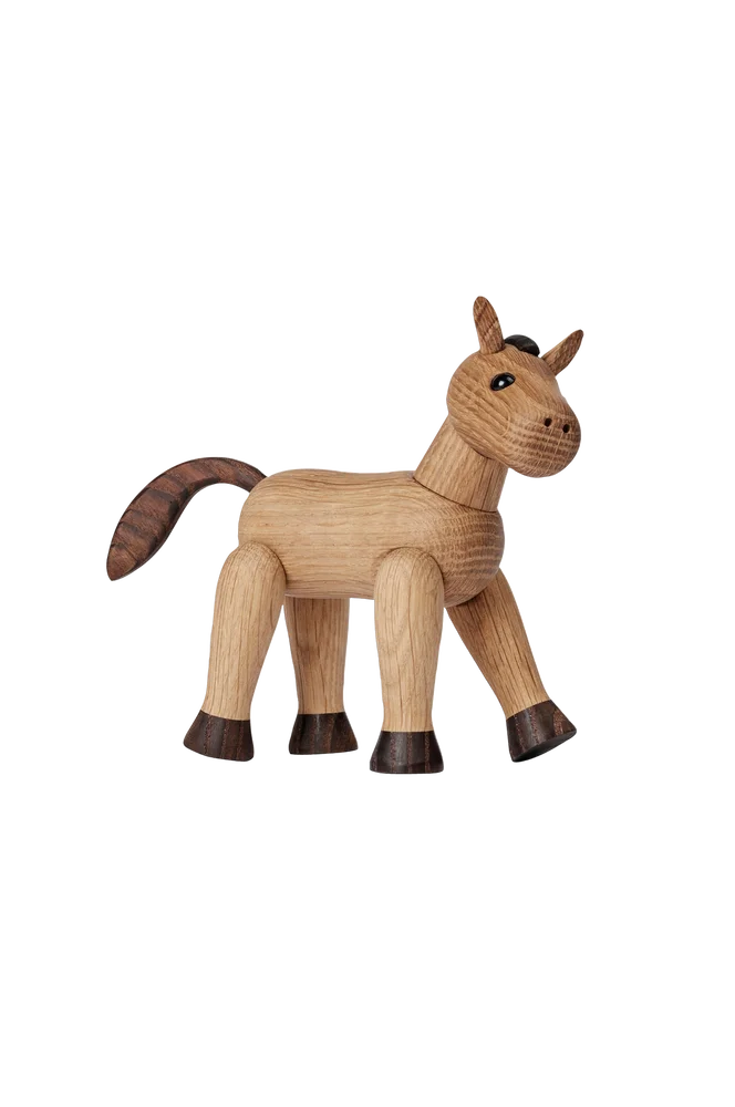 Tredekorasjon Beauty Hest 12 cm – Natur – Dekor | m v:6214846