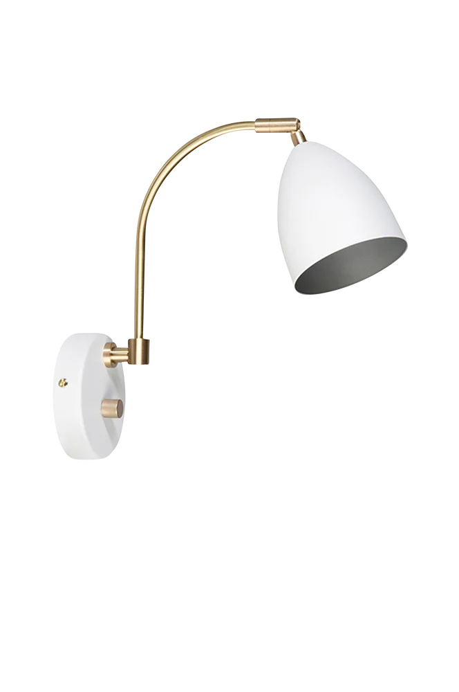 Vegglampe Deluxe - Hvit - Belysning | m v:3601323