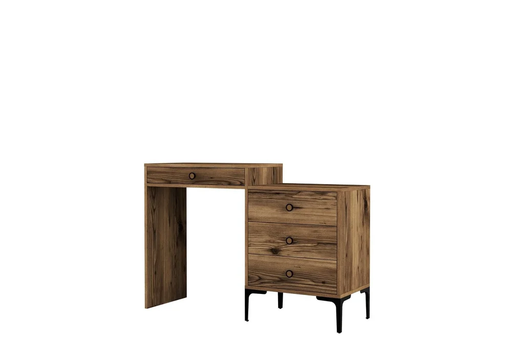 Ameias Sminkebord 124×84,7 cm Brun v:8374612 Ameias Sminkebord 124×84,7 cm Brun v:8374612