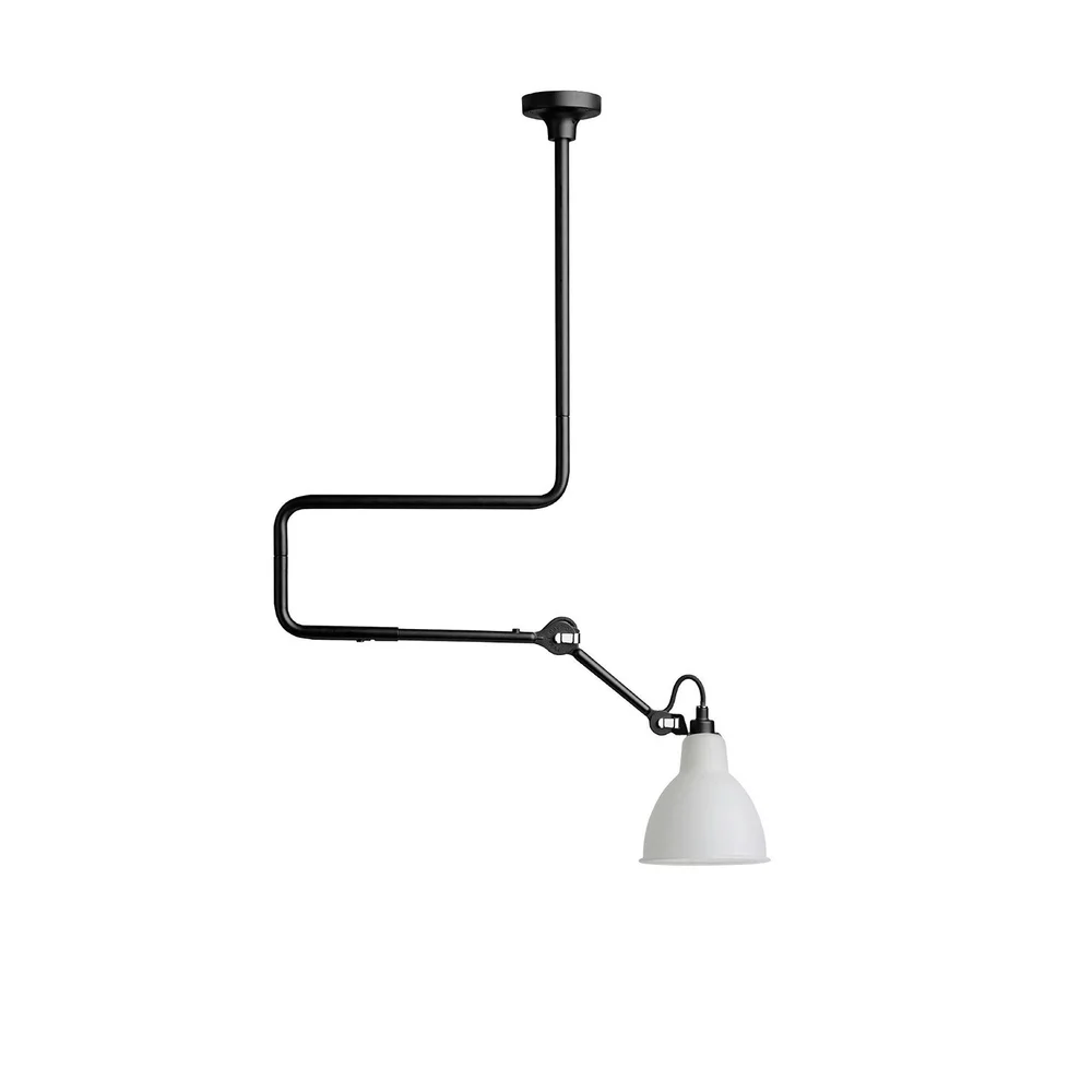Lampe Gras N°312 Taklampe, Svart / Frostet Glass v:7344174 Lampe Gras N°312 Taklampe, Svart / Frostet Glass v:7344174