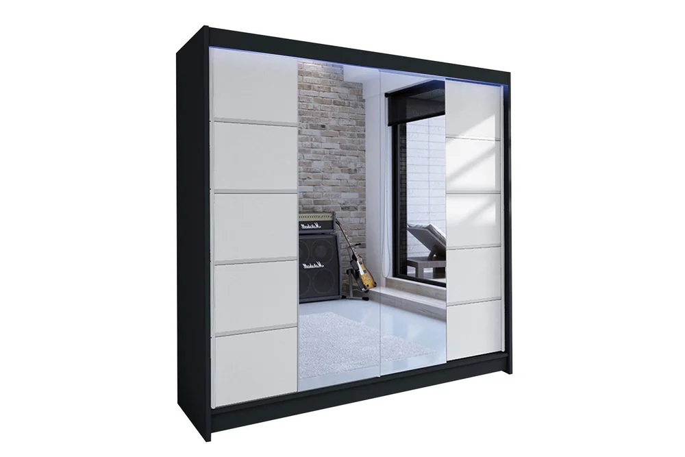 Canderbury Garderobe med Speil 180×215 cm v:2719619 Canderbury Garderobe med Speil 180×215 cm v:2719619