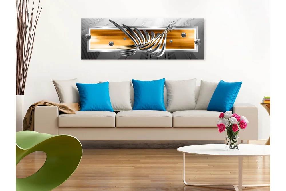 Tavla Silver Wings (1 Part) Narrow Orange 150x50 v:7667146