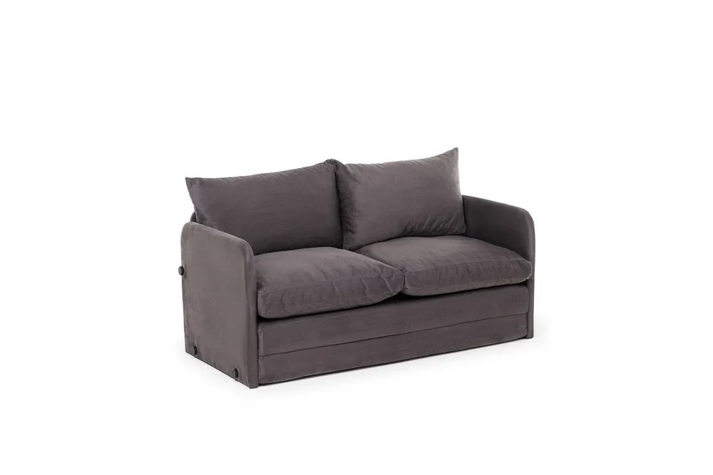 2-seters sovesofa Rubby (128 x 70 x 66 cm) Grå v:6951715 2-seters sovesofa Rubby (128 x 70 x 66 cm) Grå v:6951715