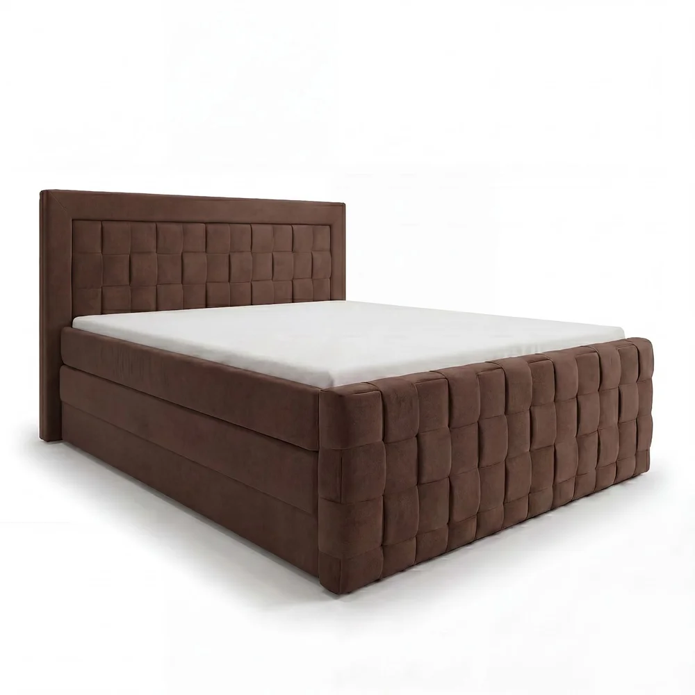 Sengepakke kontinentalseng Ryven 140×200 cm med løfteoppbevaring v:7047686