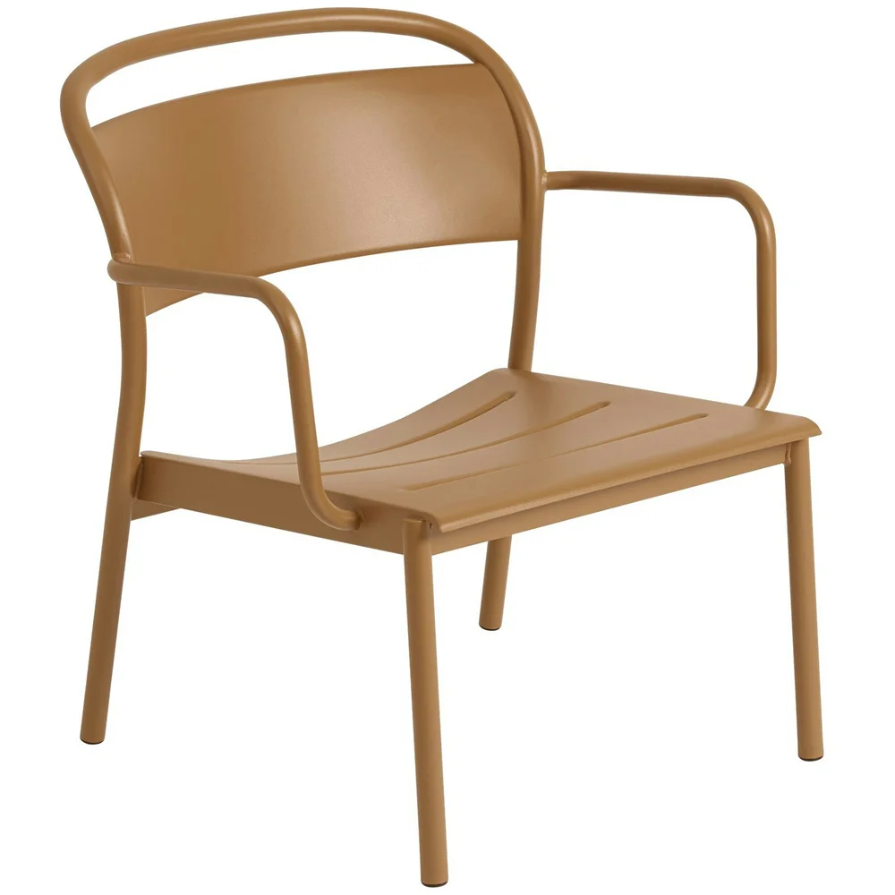 Linear Loungestol Stål, Burnt Orange v:2325630 Linear Loungestol Stål, Burnt Orange v:2325630