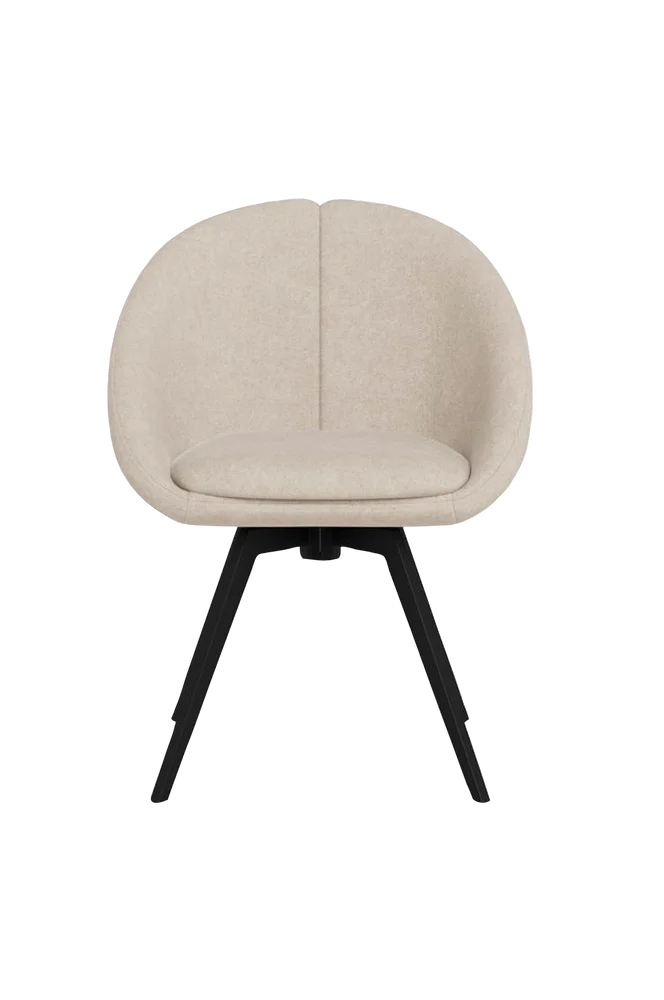 Tenna spisestuestol svingbar med automatisk retur 360° boks 2 stk – Beige m v:1413508 Tenna spisestuestol svingbar med automatisk retur 360° boks 2 stk – Beige m v:1413508