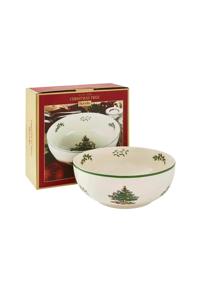 Serveringsskål Christmas Tree diameter 25 cm – Hvit – Kjøkken & husholdning | m v:8704398