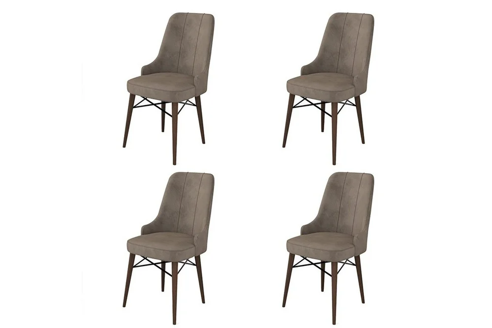 Spisestol Jandela Cappuccino / Brun v:6385531