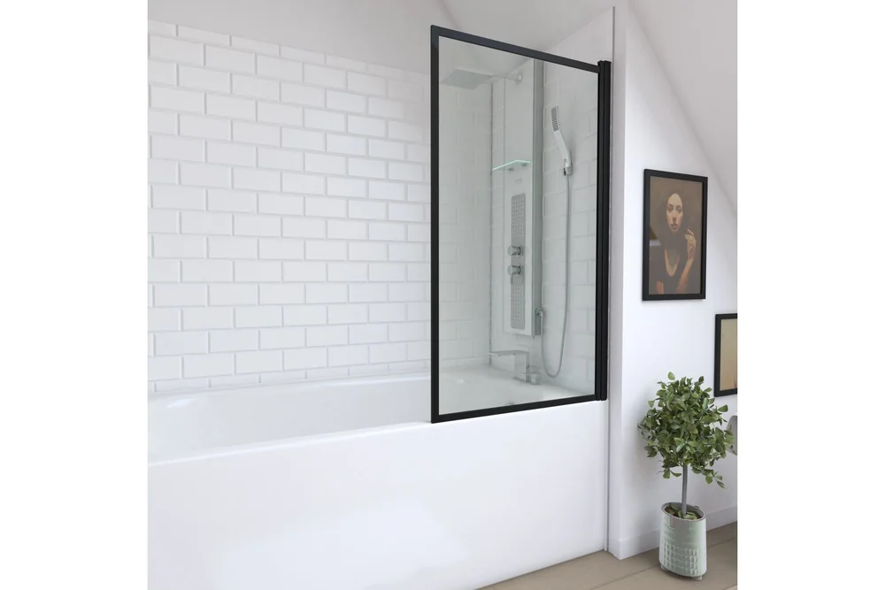 Knutby Dusjvegg 75x130 cm v:3229323