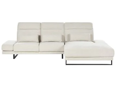 Hjørnesofa 4-seters IKAST Lys beige Venstrevendt v:5777381 Hjørnesofa 4-seters IKAST Lys beige Venstrevendt v:5777381