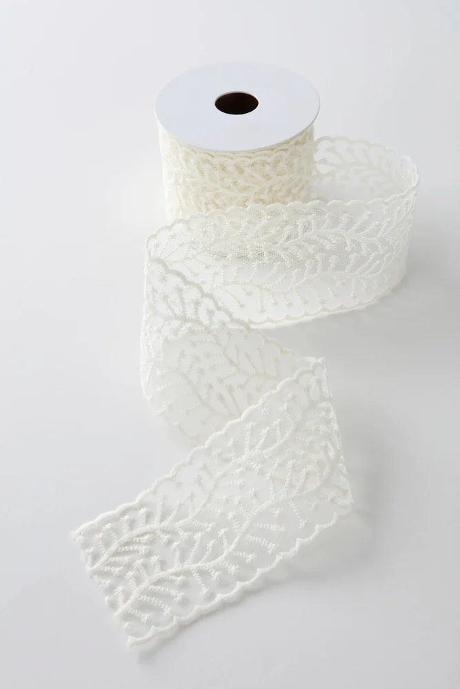 LACIRA LACE - Hvit - Dekor | m v:112581