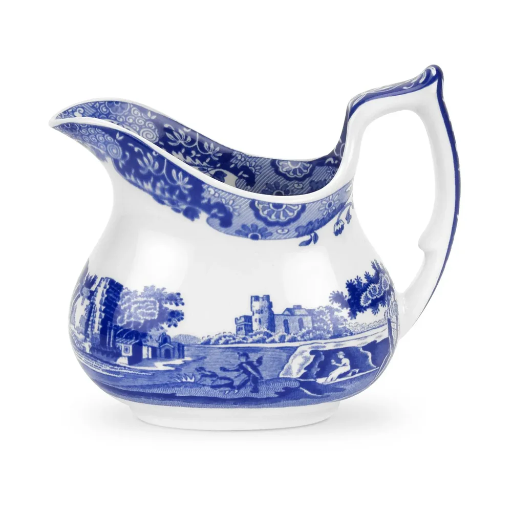 Blue Italian fløtemugge v:5655331