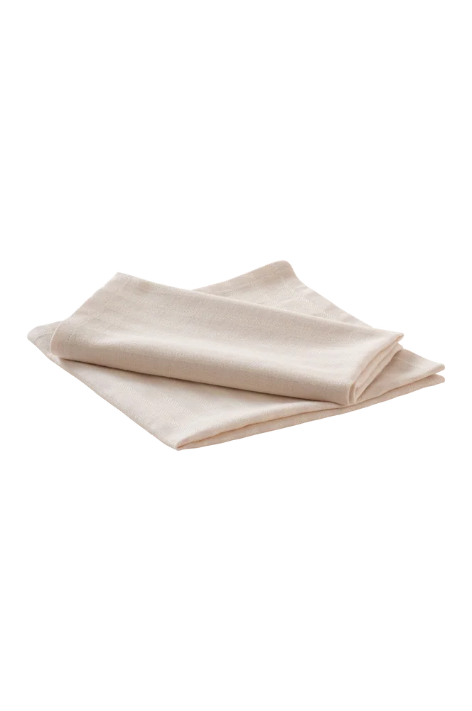 HERIBERT serviett 2-pakke – Beige – Tekstiler | m v:7490605 HERIBERT serviett 2-pakke – Beige – Tekstiler | m v:7490605