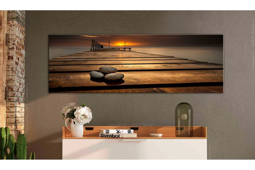 Tavla Stones on the Pier 120x40 v:8245226