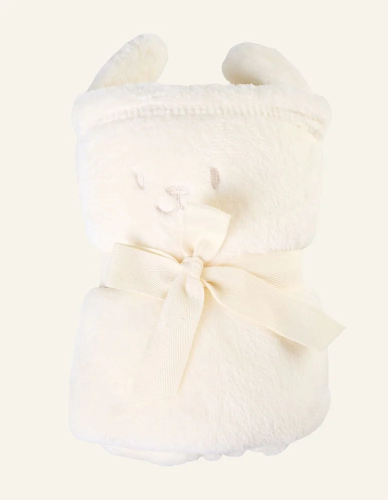 Fleecepledd offwhite – 80×80 cm v:1483870