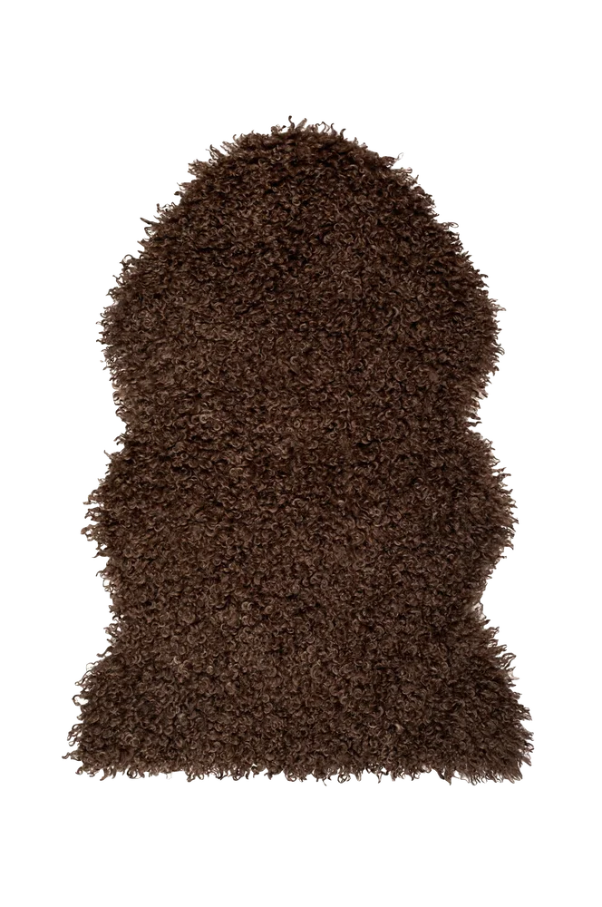 Skinnfell imitasjon Wooly – Brun – Tepper | m v:9345266 Skinnfell imitasjon Wooly – Brun – Tepper | m v:9345266