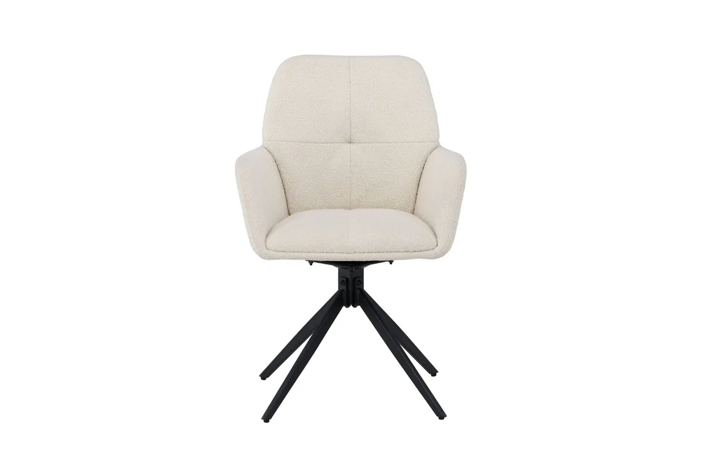 Manchi spisestol - svart / hvit v:4057938