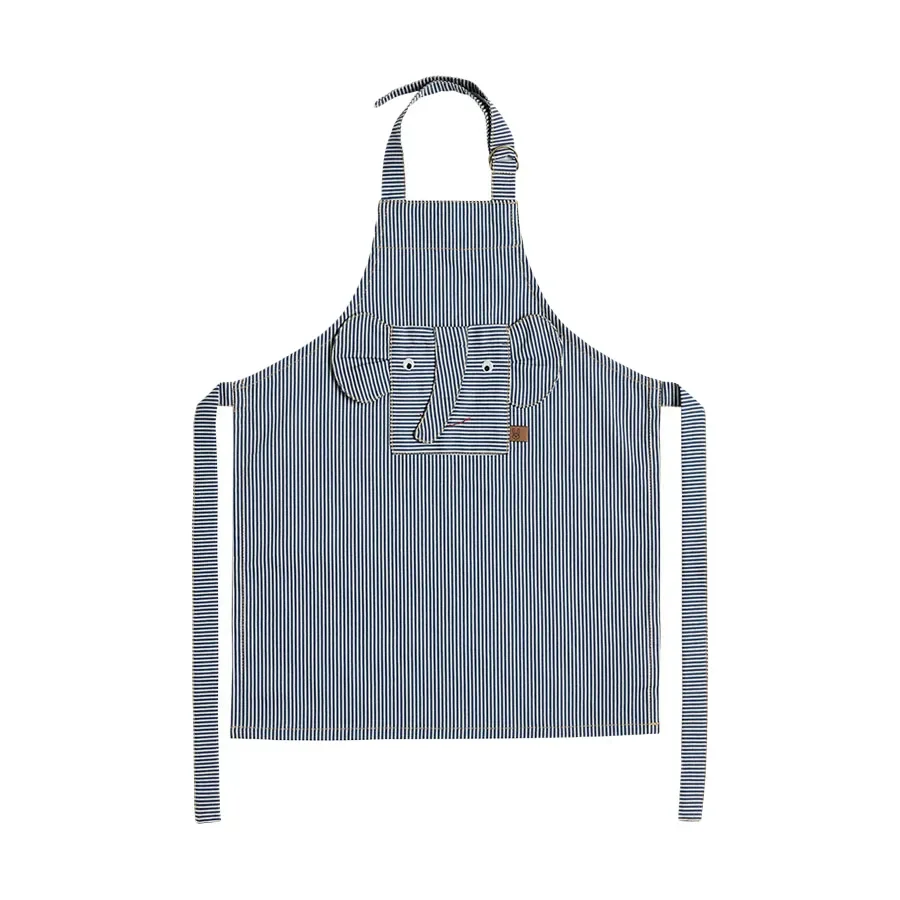 Stripet Denim Elephant forkle v:2379922 Stripet Denim Elephant forkle v:2379922
