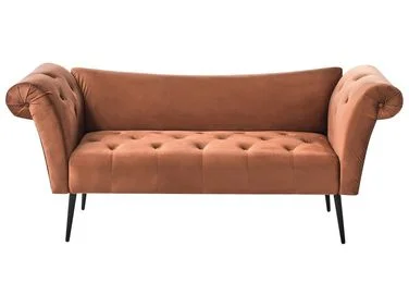 Sjeselong NANTILLY Fløyel Gullbrun v:5158363