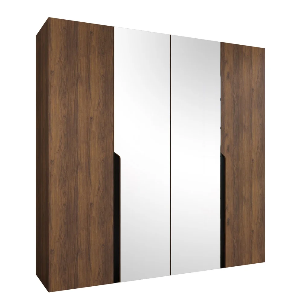 Milias garderobe med speil 200x202 cm v:1492746