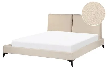 Seng Bouclé MELLE 160 x 200 cm Beige v:9983847 Seng Bouclé MELLE 160 x 200 cm Beige v:9983847
