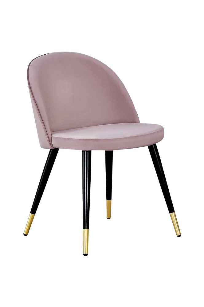 Stol Velvet Mässing 2-pk – Rosa m v:9930906