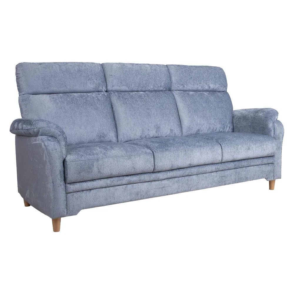 Sofa HOME4YOU Ingrid 3-seter Gråblå v:5322589