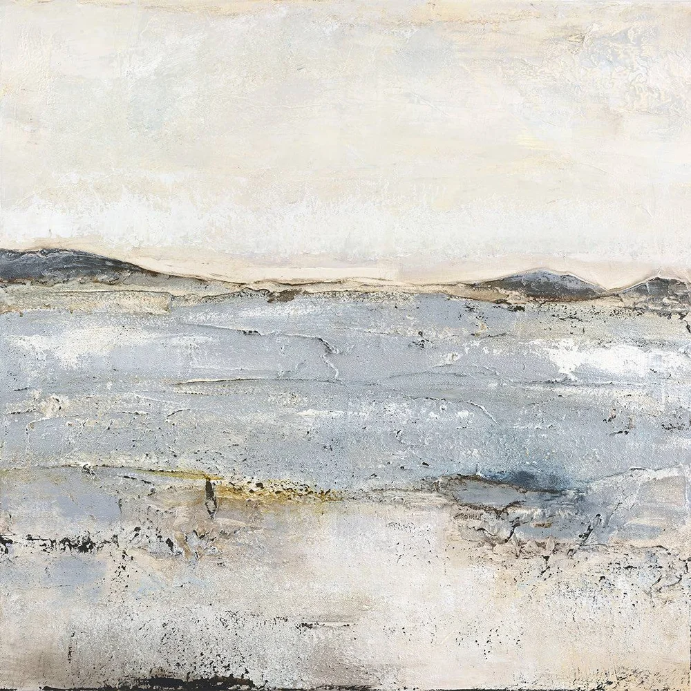 Design Maleri / Trace Of Nature / 100×100 Cm – Blå – Dekor | m v:8379560
