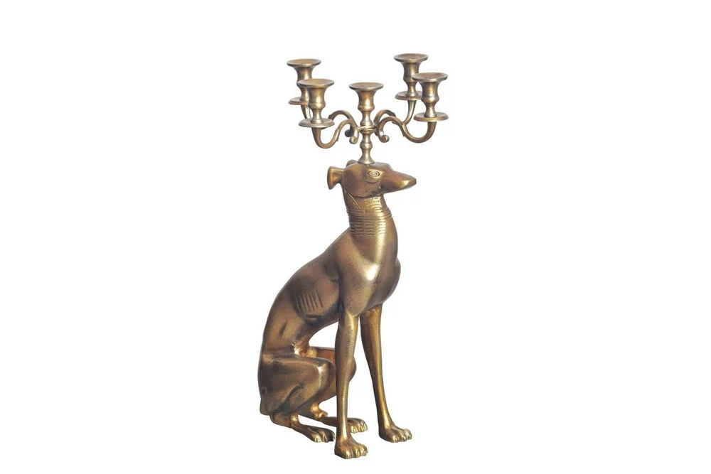 Dekorativ figur Wohnling Lysestake Greyhound Aluminium Moderne v:9692396 Dekorativ figur Wohnling Lysestake Greyhound Aluminium Moderne v:9692396