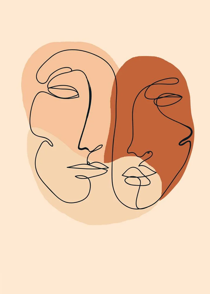 Poster Abstract Lines 2 – Beige – Dekor | m v:6528397