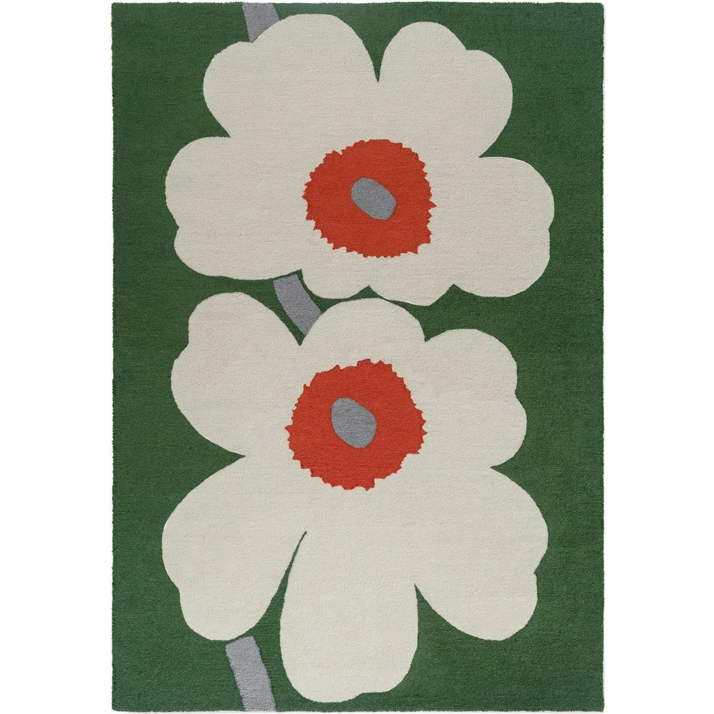 Marimekko Unikko 60th Anniversary Outdoor Teppe, 140×200 cm v:981768 Marimekko Unikko 60th Anniversary Outdoor Teppe, 140×200 cm v:981768