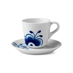 Blue Fluted Mega espressokopp v:9922367 Blue Fluted Mega espressokopp v:9922367