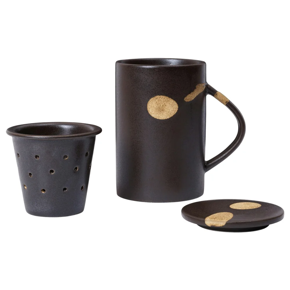 Koyo Krus Med Teinfuser, Mørkebrun v:6719658