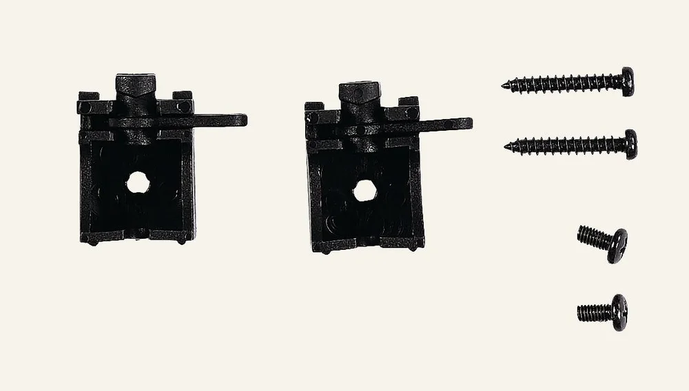 Brakett 2 stk svart - 3 cm v:9869055