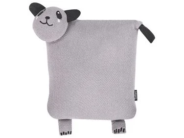 Sett med 2 pynteputer SHADOOR 35 x 35 cm Bomull Panda Grå v:6120960