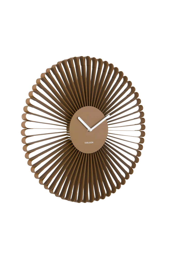 Veggklokke Cascara – Brun – Dekor | m v:6830026 Veggklokke Cascara – Brun – Dekor | m v:6830026