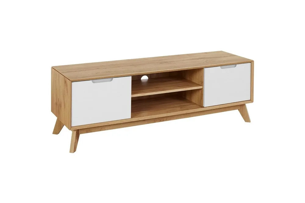 Lavbord Ezra Wotan eik/hvit v:4343758