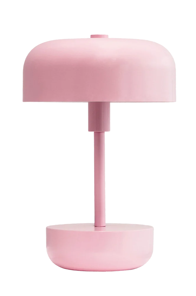 Bordlampe Haipot oppladbar - Rosa - Belysning | m v:1749725