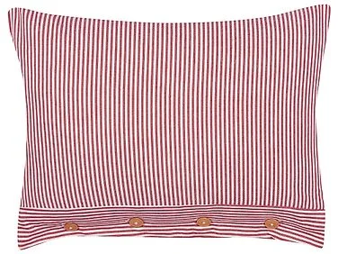 Pyntepute AALITA 40 x 60 cm Bomull Rød Stripete mønster v:3426271