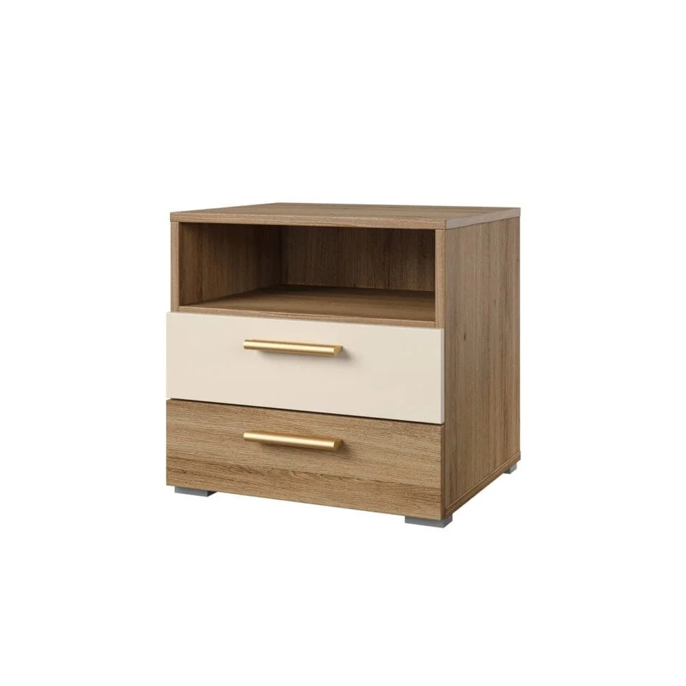 Nattbord Vertina med 2 skuffer v:9553686