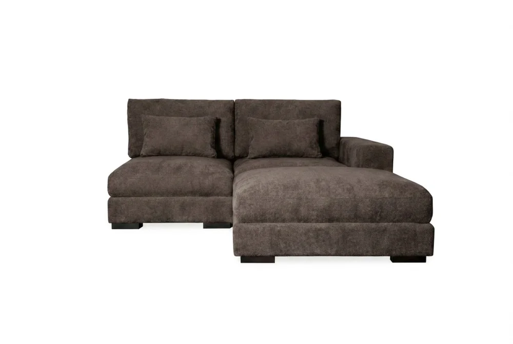 Dubai divansofa høyre ekstra dyp i Chenille v:1866944