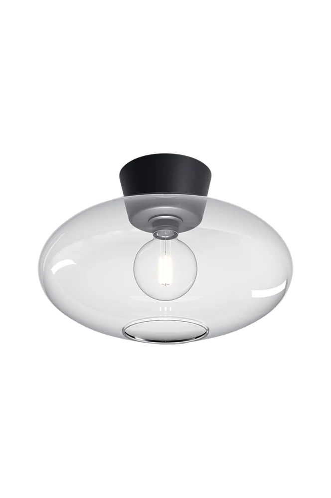 Plafond Bullo XL, diameter 38 - Svart - Belysning | m v:4599465
